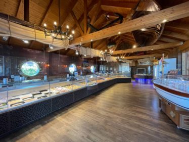 Verkaufsraum im Weitwinkel