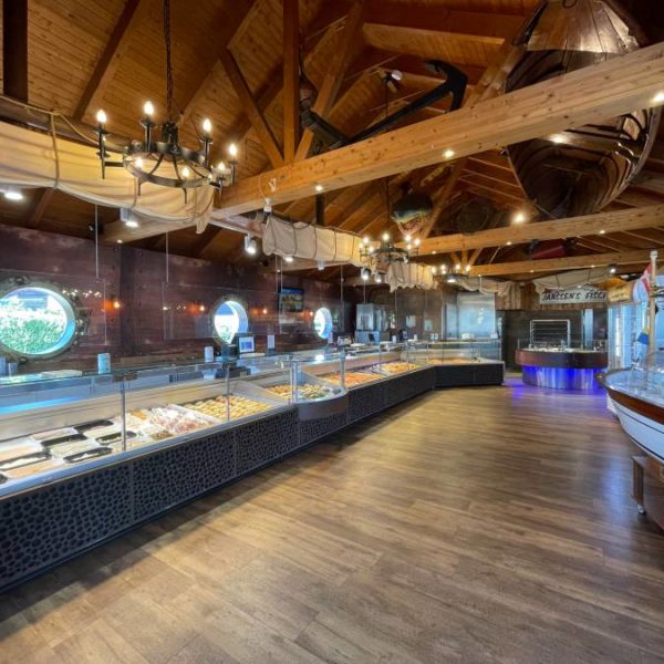 Verkaufsraum im Weitwinkel